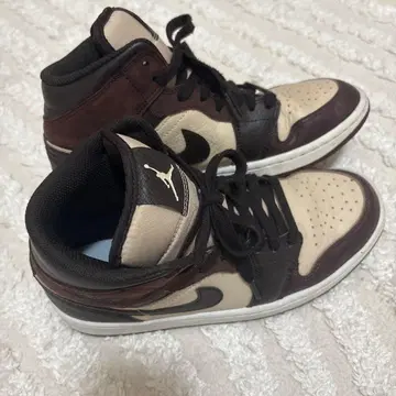 Jordan 스니커즈 US 7 베이지/브라운