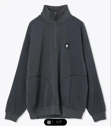 컬럼비아 하프 지퍼 맨투맨