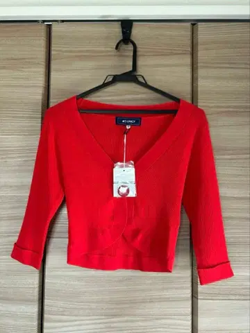 엠즈 그레이시 가디건 볼레로 38 빨간색 레드