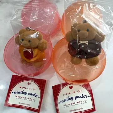 메이리 파라 마스코트 볼체인 가챠 딸기잼&프레첼