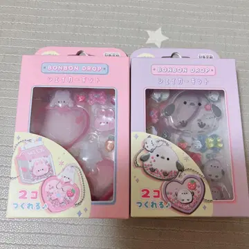 모자 꽁지 드롭 쉐이커 키트 2개 세트 토끼 시마연가