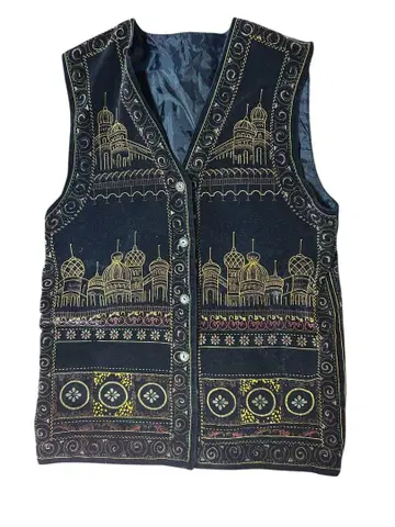 인도풍 베스트 에스닉 동양풍