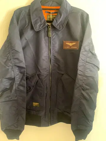 karaku MA-2 플라이트 자켓 4XL 사이즈 네이비