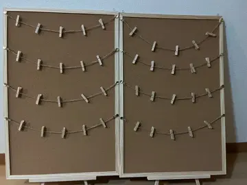 [ 11월 말까지 ] 웰컴보드 클립 포함 코르크보드