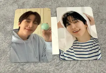 2PM 준호 JUNHO 더샘 구매 혜택 트레이딩 카드 2장