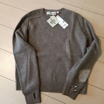 택 포함 새상품! ANYA HINDMARCH 니트 스웨터 S 브라운