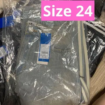 adidas DENIM ZIPPANT 24size 아디다스 데님