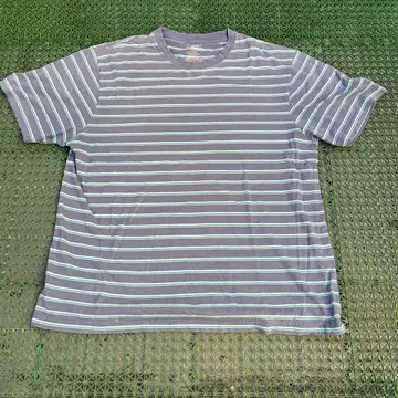 00s L.L.Bean 페이드 보더 T셔츠