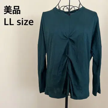 [ 새상품급 ] 모스그린 티셔츠 / 긴팔 / 롱티 / 비침