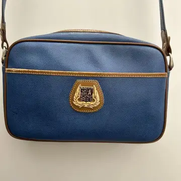 Lancel 파랑 가죽 숄더백