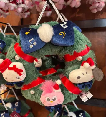 USJ 한정판 스누피 키티 모피 리스