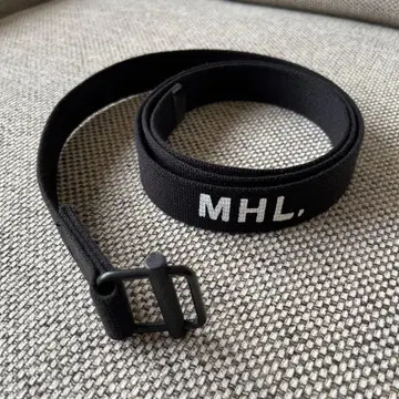 [ 새상품급 ] MHL. 마가렛호웰 밀리터리 벨트 블랙