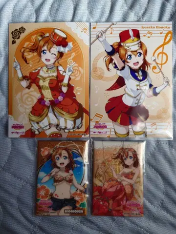코사카 호노카 러브 라이브! 스쿨 아이돌 페스티벌 브로마이드 & 캔뱃지