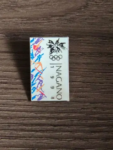 나가노 올림픽 1998 핀 배지