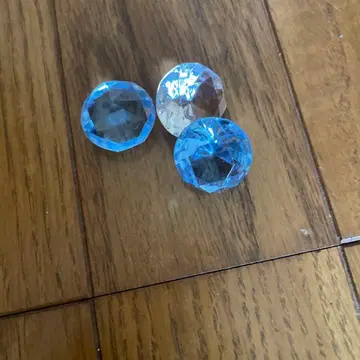 크리스탈풍 장식용 3개 세트