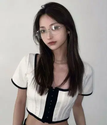 melt the lady bone line bicolor tops