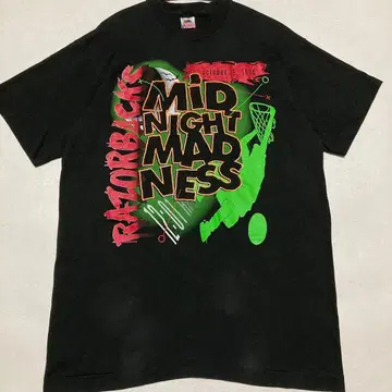 90s Razorbacks MIDNIGHT MADNESS 셔츠 USA