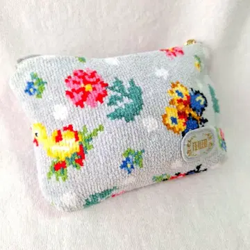 FEILER 페일러 하이디 도트 그레이 파우치