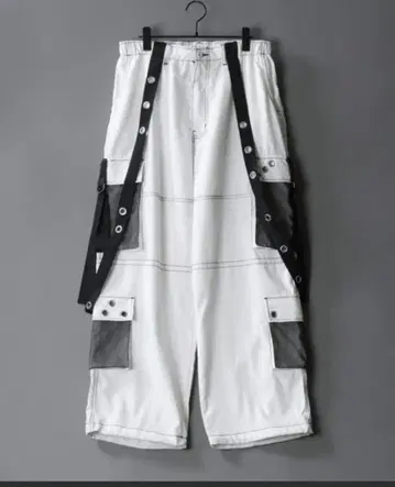 SITRY 메쉬 포켓 카고 팬츠