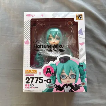 구스마 복권 넨도로이드 하츠네 미쿠 안경 x 카페Ver