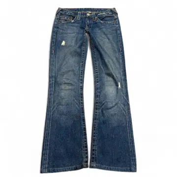 TRUE RELIGION boots cut denim Y2K