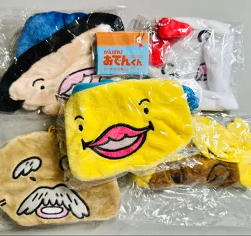 총 5종 컴프 세트 힘내라! 오뎅군 파우치&복조리 컬렉션 가챠