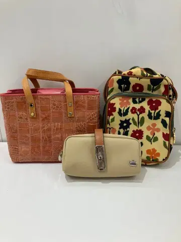 [ 묶음 판매 ] 백 & 파우치