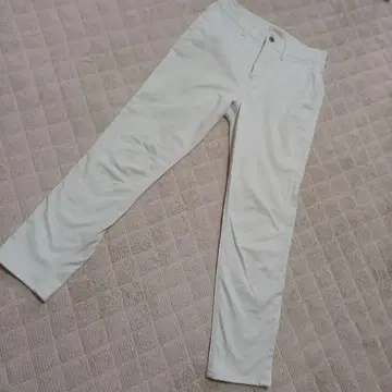 야누크 스트레치 화이트 데님 M 사이즈