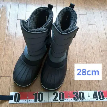 트레일 마스터 방수성 보온성 블랙 부츠 겨울 신발