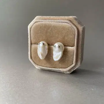 펄 유령 귀걸이