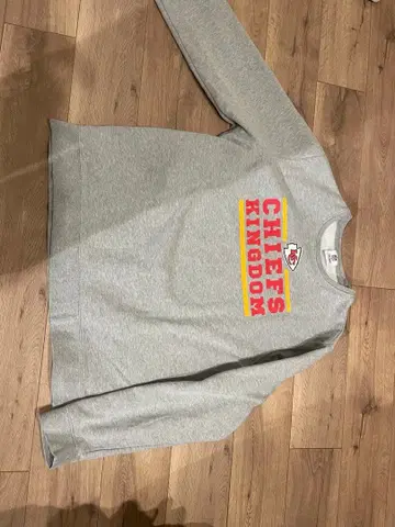 구제 NFL 치프스 킹덤 트레이닝복 그레이