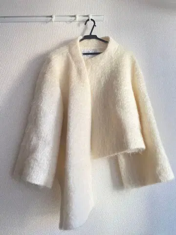 레어 ADORE 샤기 코트 자켓