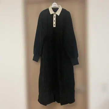 지나시스 벨벳 아폴로 벌룬 원피스