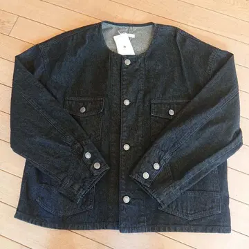 ITEMS URBAN RESEARCH 데님 노카라 자켓