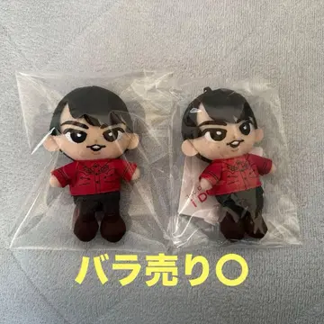 스노우 칠 미야타테 료타 봉제 인형 마스코트 2개 세트