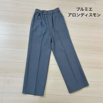 [1er Arrondissement] 허리밴딩 울 와이드 팬츠 36