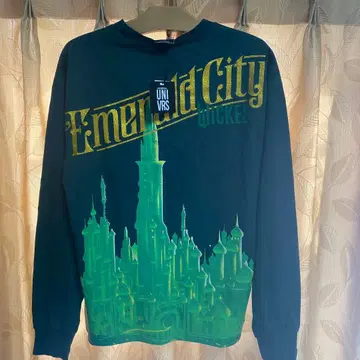 UNIVERSAL 에메랄드 시티 긴팔 T셔츠 M