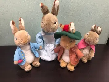 피터 래빗 봉제 인형 4개 세트