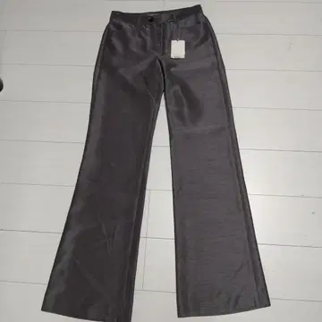 미사용 새상품 Theory luxe 띠어리 럭스 슬랙스 차콜 그레이