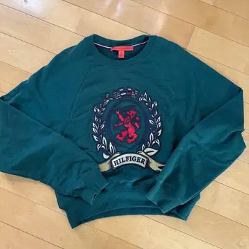 HILFIGER COLLECTION 다크 그린 트레이닝복 XS