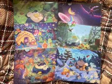 포켓몬 슬립 클리어 파일 전 6종 컴플리트 세트