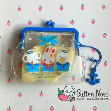 당시물 쇼와 산리오 치어리 참 1982년제 가마구치 지갑