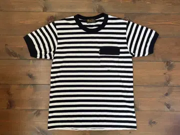 루드 갤러리 블랙 라벨 보더 T셔츠