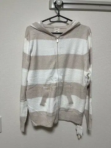 [ 미사용 새상품 ] 젤라또피케 룸웨어 프리 사이즈 베이지 보더