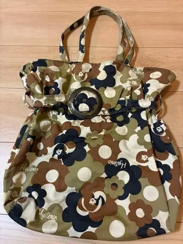 HYSTERIC GLAMOUR 꽃무늬 토트백