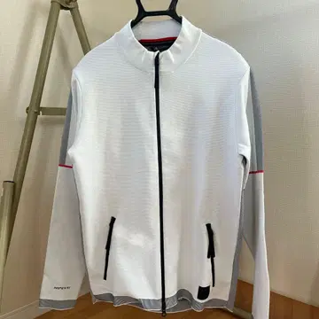 adidas 집업 자켓 화이트/그레이