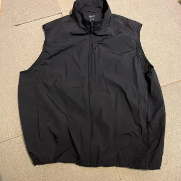 윈드프루프 베스트 UNIQLO XL 블랙