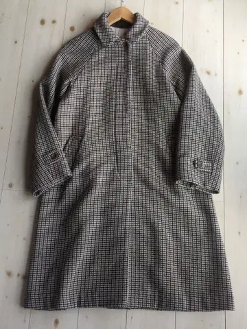 POU DOU DOU 푸두두 하운드투스 스탠 칼라 A라인 코트