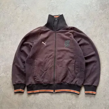 PUMA 트랙 자켓 맨투맨 브라운