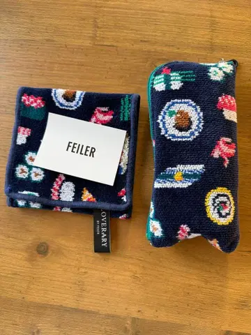 FEILER 오스시 안경 파우치와 손수건 파우치 세트